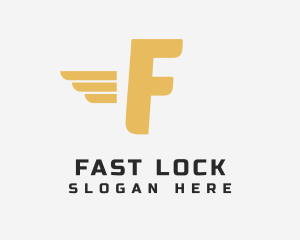 Fast Transport Courier logo design