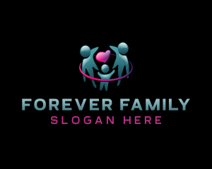 Heart Family Foundation logo design