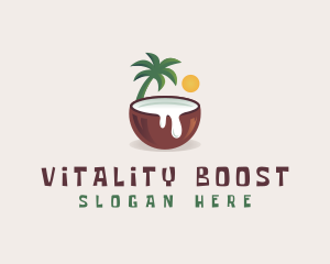 Coconut Milk Juice logo