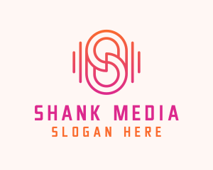 Media Tech Letter S logo design