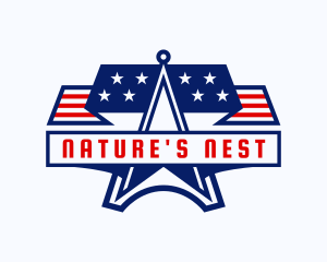 Patriotic Country Veteran logo