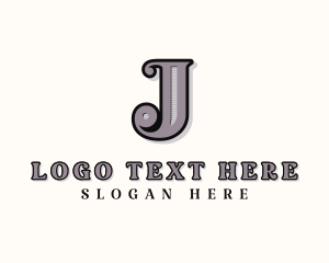 Stylish Brand Letter J logo