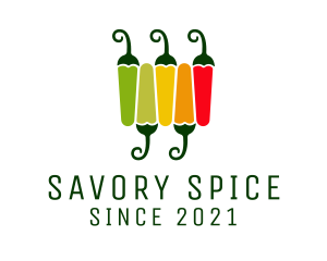 Organic Pepper Spices logo design