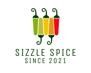 Organic Pepper Spices logo design