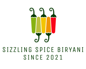 Organic Pepper Spices logo design