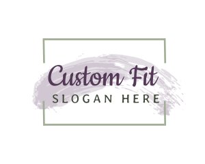 Elegant Watercolor Wordmark logo design