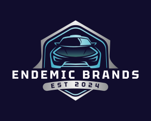 Car Sedan Mechanic Logo