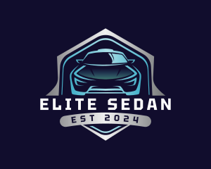 Car Sedan Mechanic logo
