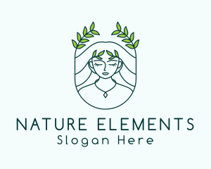 Nature Woman Deity logo design