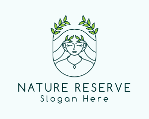 Nature Woman Deity logo design