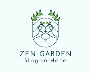 Nature Woman Deity logo design