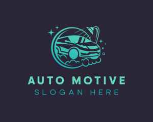 Auto Shower Car Wash logo design