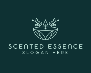 Artisanal Scented Candle logo design