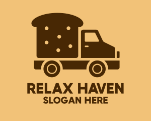 Bread Delivery Van Truck logo