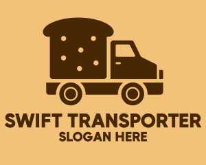 Bread Delivery Van Truck logo