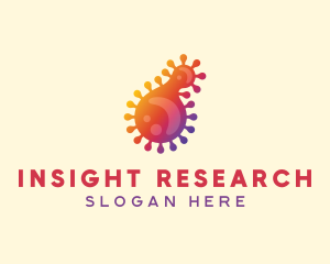 Microscopic Virus Bacteria logo
