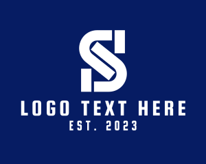 Construction Contractor Letter S logo