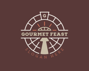 Gourmet Oven Pizzeria  logo design