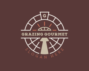 Gourmet Oven Pizzeria  logo design