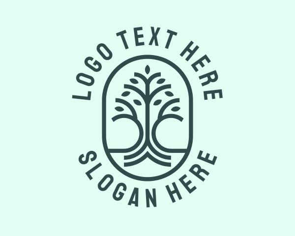 Sustainability logo example 3