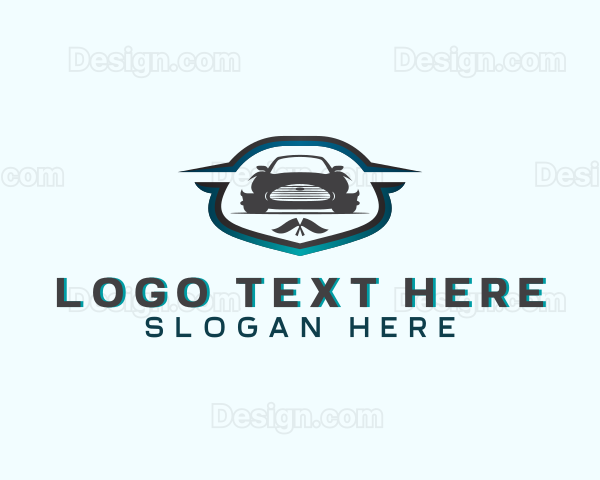 Sports Car Racing Logo