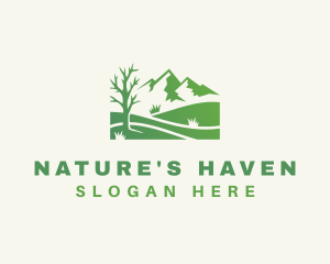 Nature Park Mountain logo