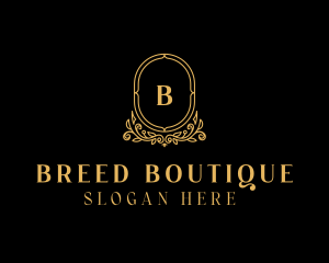 Elegant Floral Boutique logo design