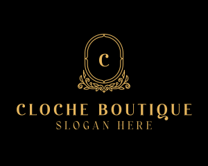 Elegant Floral Boutique logo design