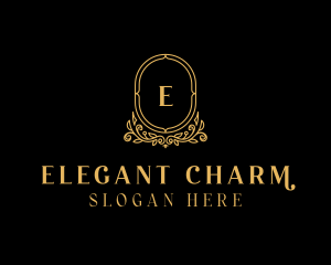 Elegant Floral Boutique logo design