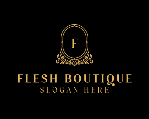 Elegant Floral Boutique logo design