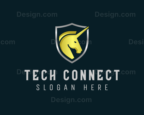 Unicorn Shield Security Logo