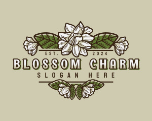 Sampaguita Floral Garden logo design