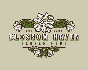 Sampaguita Floral Garden logo design