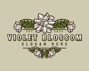 Sampaguita Floral Garden logo design