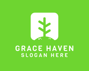 Garden Eco Plant  Logo