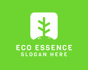 Garden Eco Plant  logo design