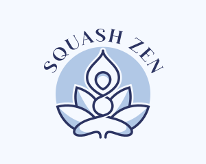 Yoga Healing Lotus logo design