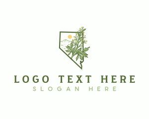 Nevada Sagebrush Plant logo