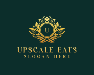 Upscale Royal Boutique logo design