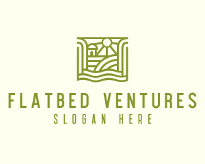 Pasture Farm Village logo design