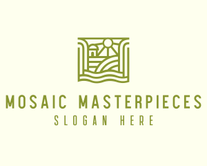 Pasture Farm Village logo design