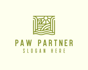 Pasture Farm Village logo design