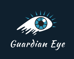 Crying Eye Painting logo design