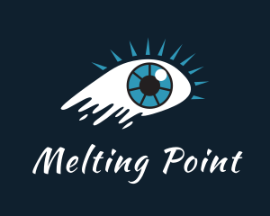 Crying Eye Painting logo design