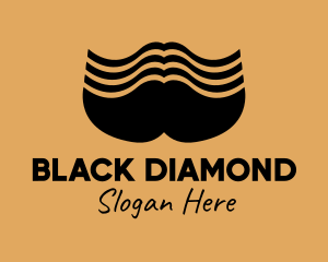 Big Male Mustache  logo