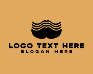 Barber Grooming Mustache  logo
