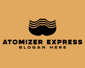 Barber Grooming Mustache  logo design