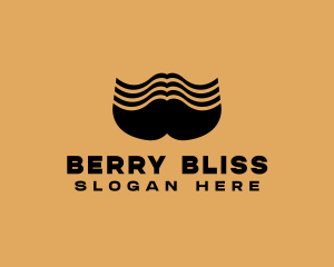 Barber Grooming Mustache  logo design