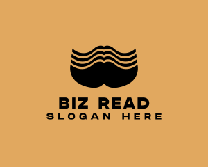 Barber Grooming Mustache  logo design