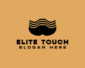 Barber Grooming Mustache  logo design